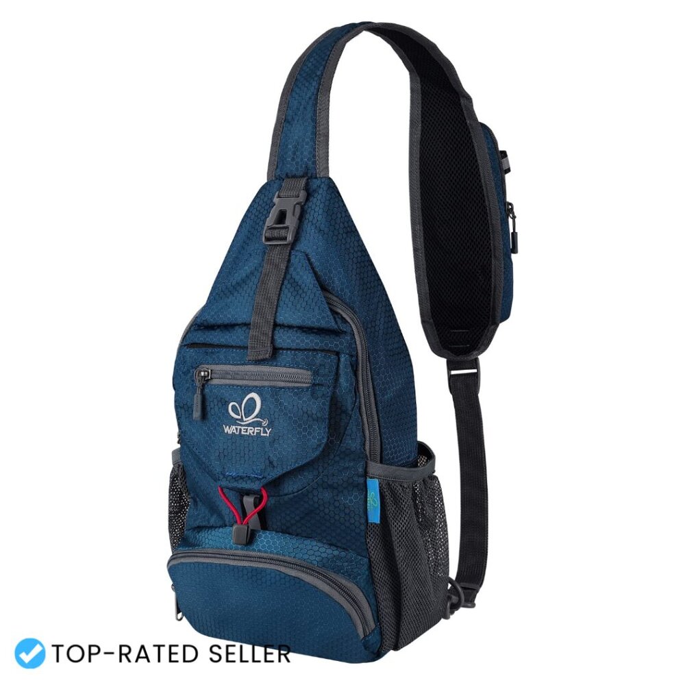 Packable Crossbody Sling Backpack Lightweight Fol… - image 1